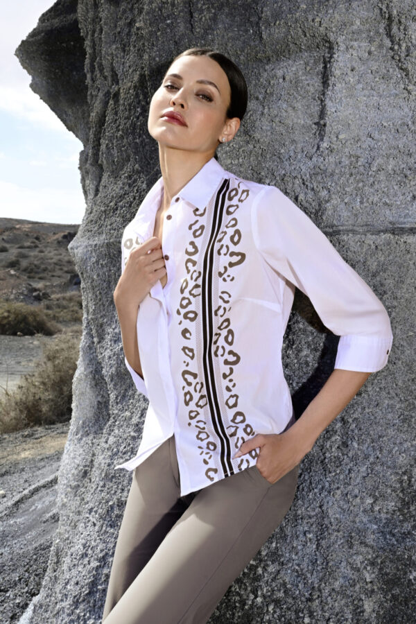 I'CONA Stripe Shirt 66037 - Image 3