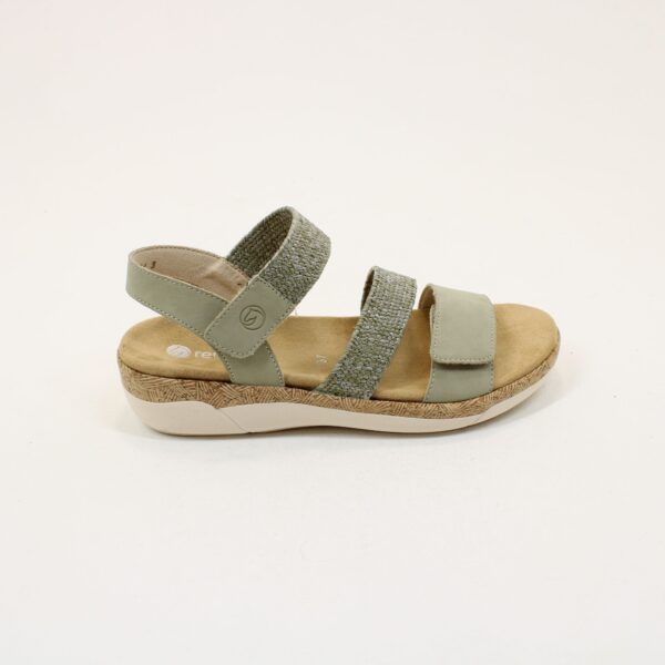 REMONTE Hook & Loop Ladies Sandals R6861 - Image 4
