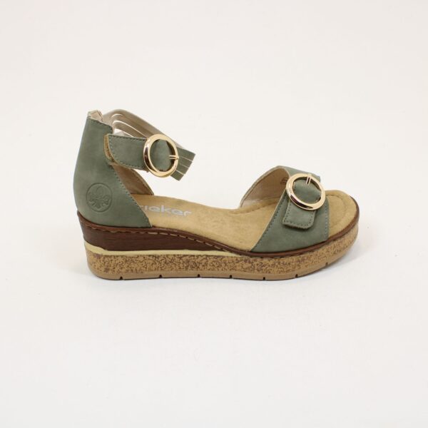 RIEKER Wedged Ladies Sandals 63780