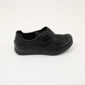RIEKER Leather Velcro Strap Shoes 48954