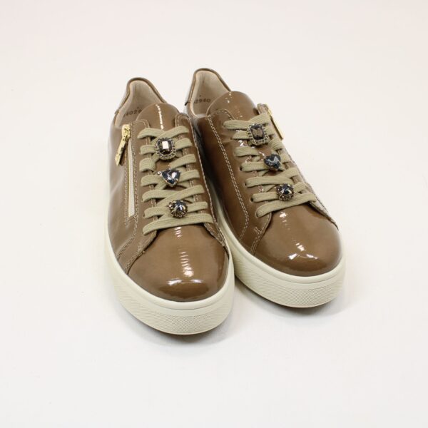 RIEKER Side Zip Trainers with Diamante M7702 - Image 2