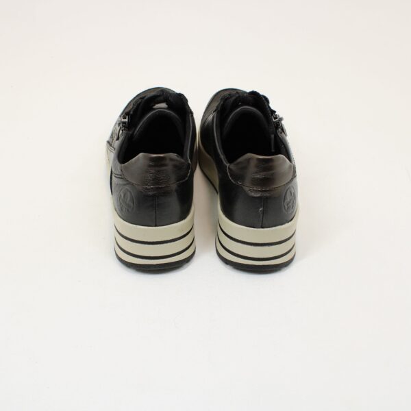 RIEKER Wedge Trainers with Side Zip N8114 - Image 3