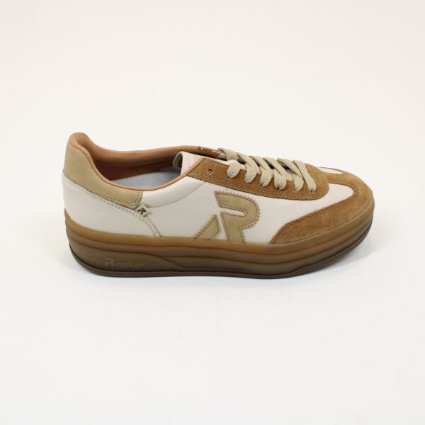 RIEKER Ladies Lace Up Trainers W3700