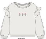 LOSAN Girls Top 5105393103 LKGAP0202_25024