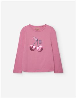 LOSAN Girls Jersey T Shirt 5105416907 LKGAP0303_25065