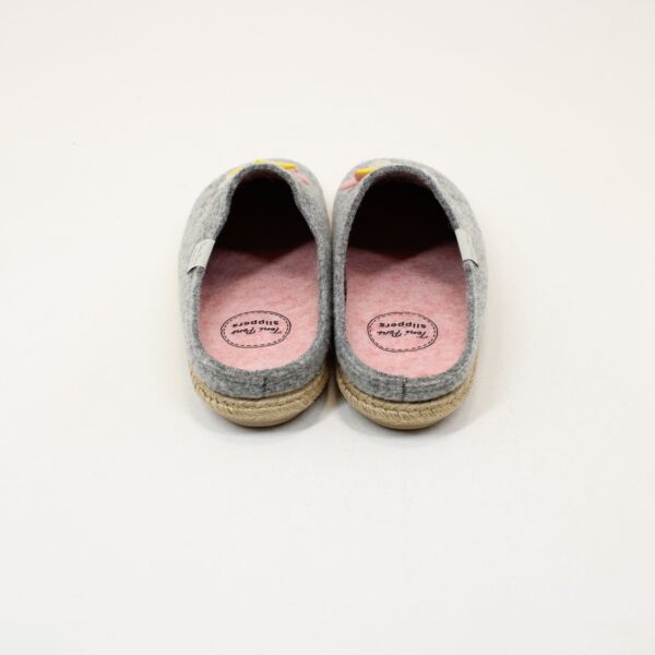 TONI PONS Women's Backless Felt Slippers with Wedge Deli-EF - Image 3