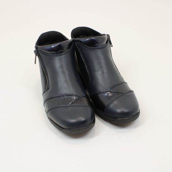 RIEKER Zip Boots for Women 47254 - Image 2