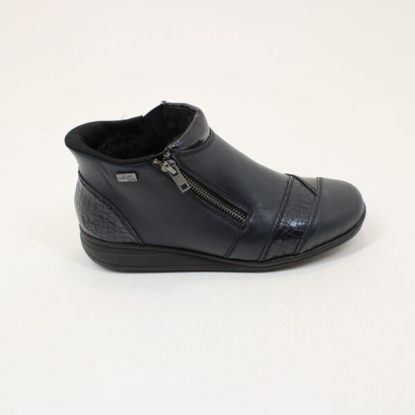 RIEKER Zip Boots for Women 47254