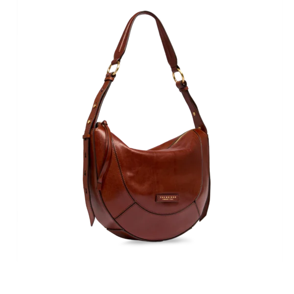 THE BRIDGE Fedora Leather Crossbody Bag Big Size 043204.01 - Image 2