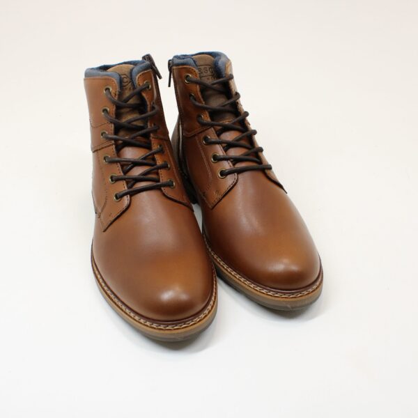 ESCAPE Mens Leather Side Zip Ankle Boots Kingsfield - Image 2