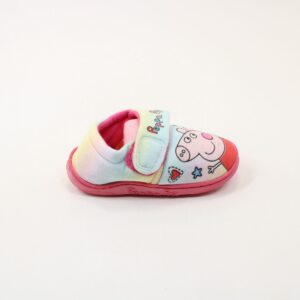 LAMBS Girls Slippers Peppa Ombre Doodles