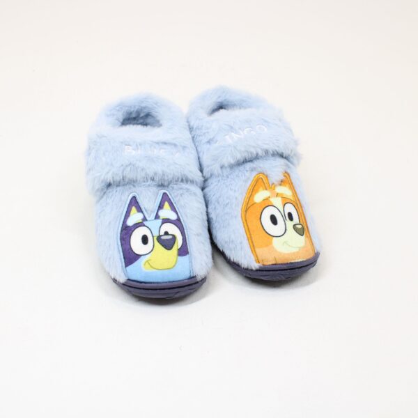 LAMBS Boys Slippers Bluey Split Fur - Image 2