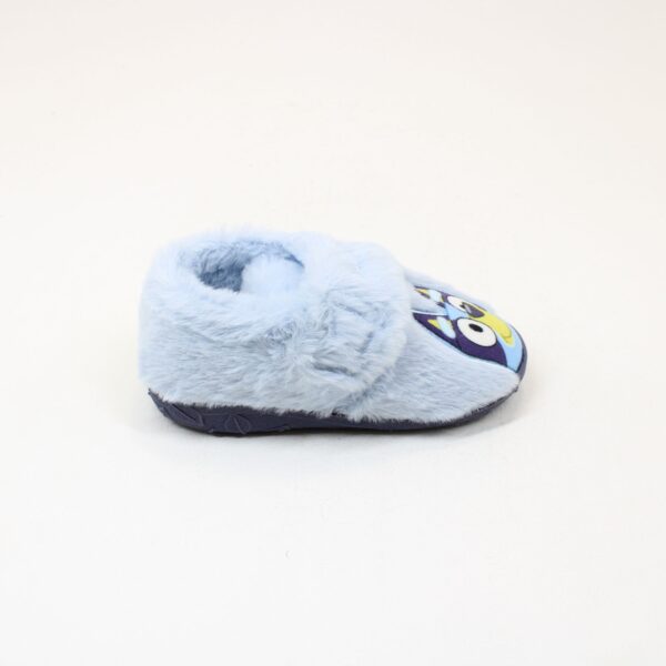 LAMBS Boys Slippers Bluey Split Fur