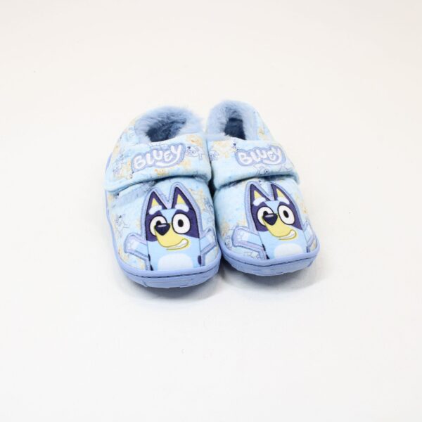 LAMBS Boys Slippers Bluey Blue AOP - Image 2