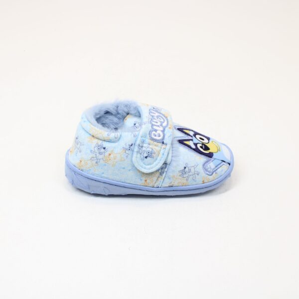 LAMBS Boys Slippers Bluey Blue AOP