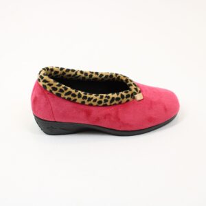 LUNAR Paloma Leopard Trim Slipper KLA005