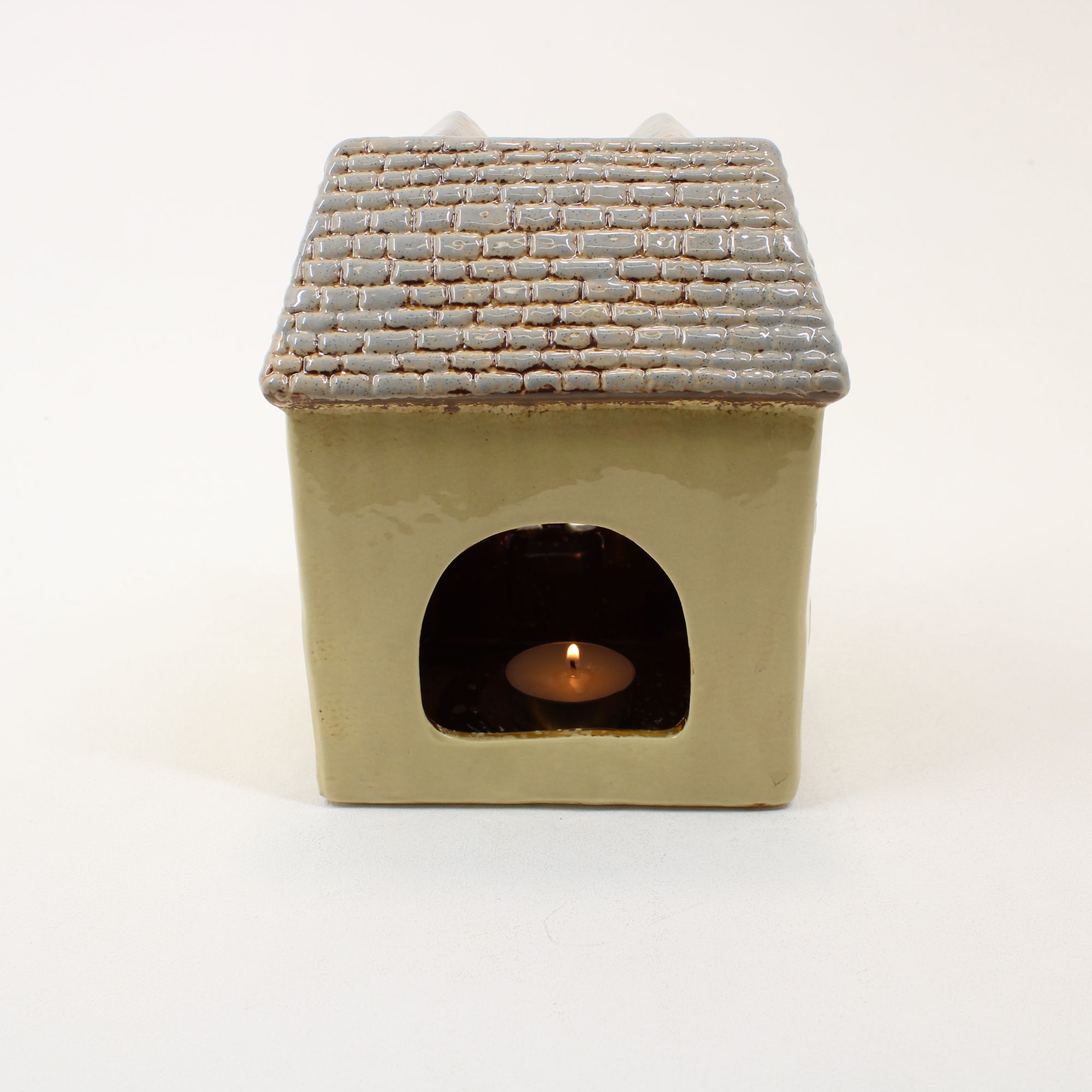 SHUDEHILL Village Pottery Garden House/Lantern Tealight 340292 - Image 2