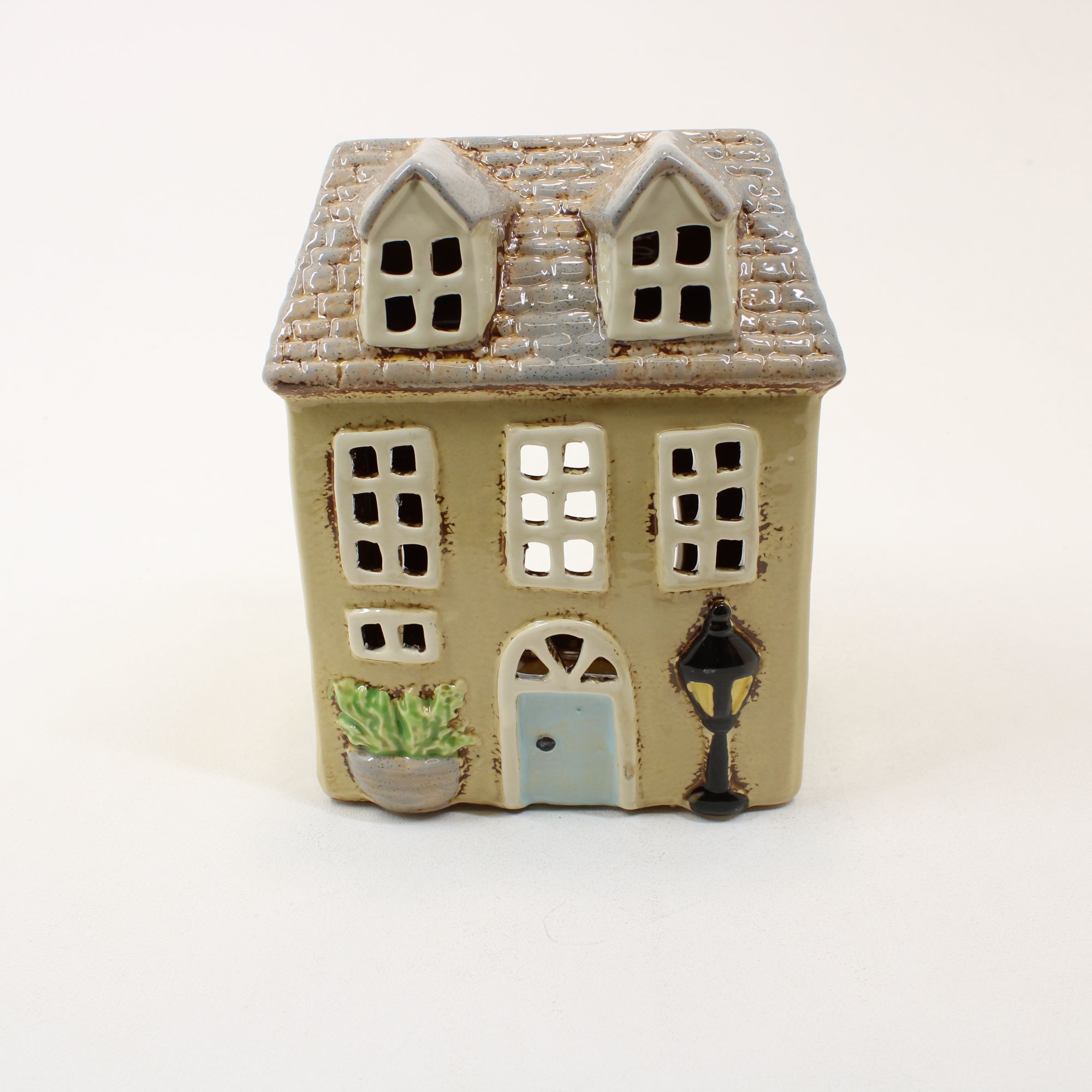 SHUDEHILL Village Pottery Garden House/Lantern Tealight 340292