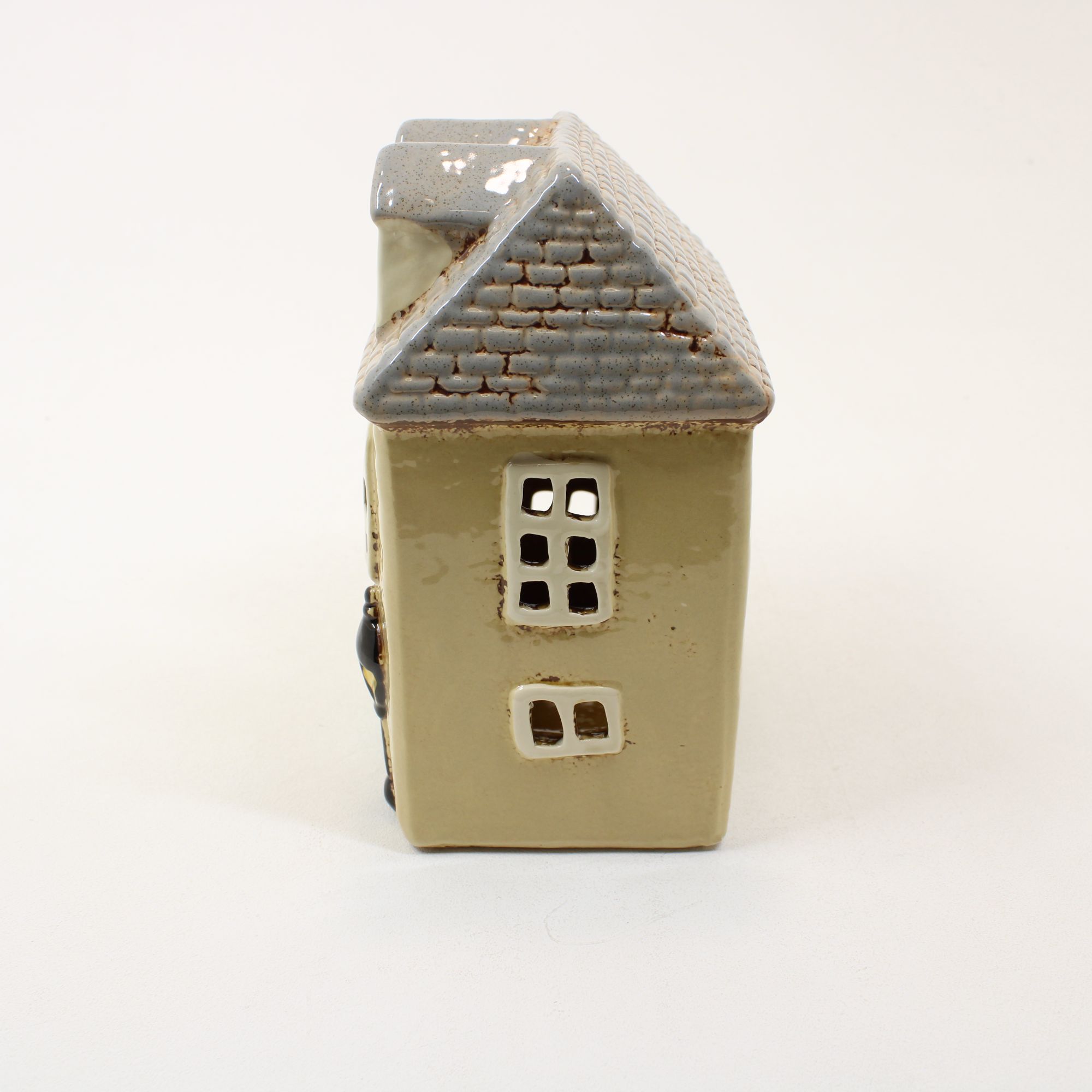 SHUDEHILL Village Pottery Garden House/Lantern Tealight 340292 - Image 4