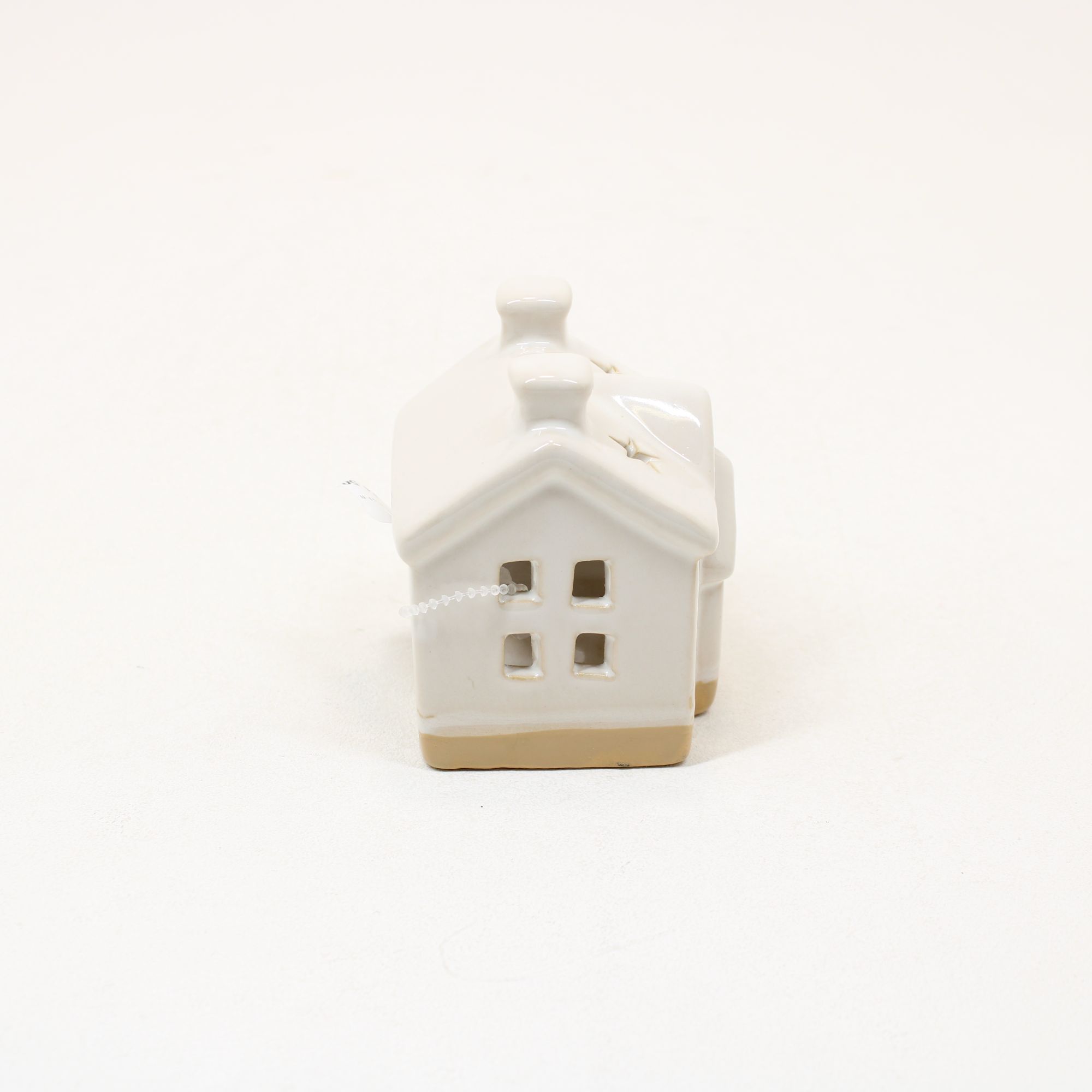 SHUDEHILL Christmas Star Glazed House Tealight Traditional 342201 - Image 2