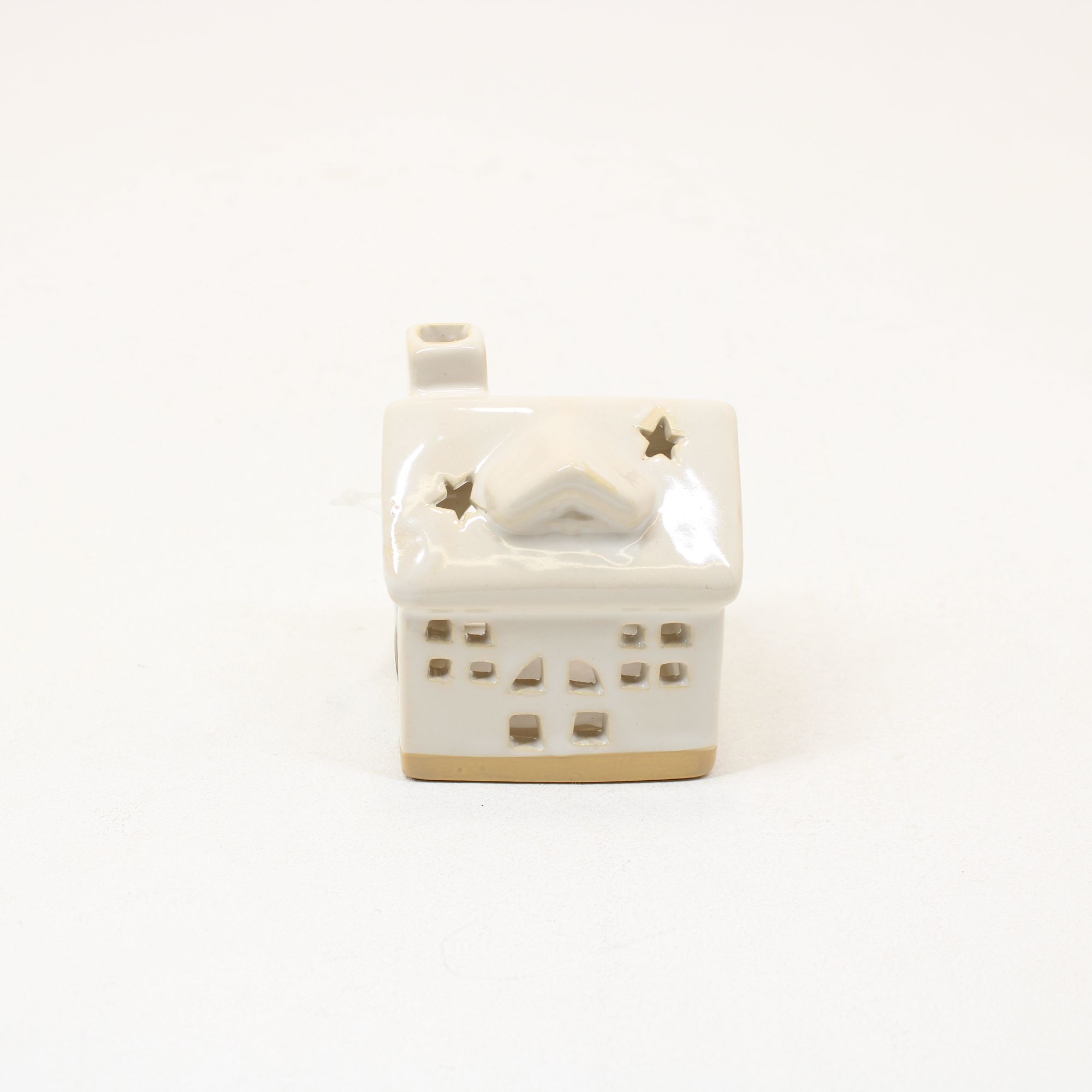 SHUDEHILL Christmas Star Glazed House Tealight Traditional 342201 - Image 5