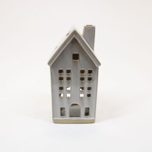 SHUDEHILL Christmas Glazed House Tealight Tall Large 342206