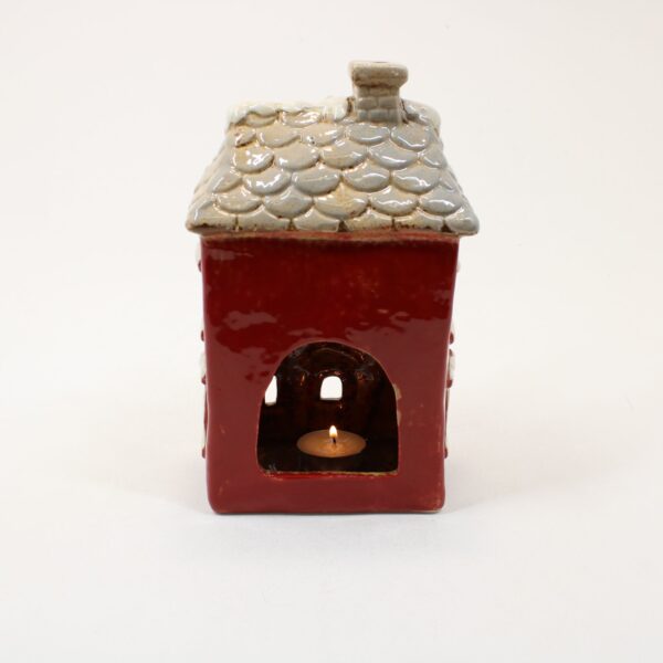 SHUDEHILL Village Pottery Xmas Dormer House Tealight 345230 - Image 4