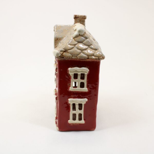 SHUDEHILL Village Pottery Xmas Dormer House Tealight 345230 - Image 3