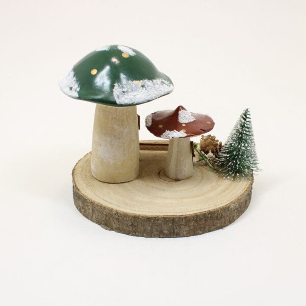 SHUDEHILL Folk Art Christmas Mushroom Double Medium 345572 - Image 2