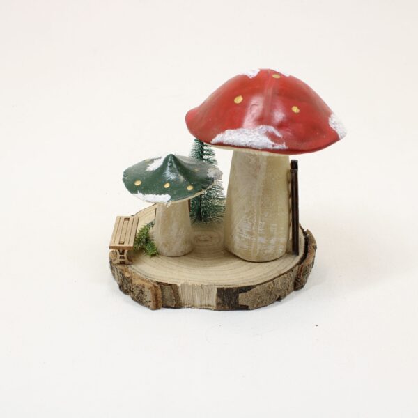 SHUDEHILL Folk Art Christmas Mushroom Double Medium 345572 - Image 4