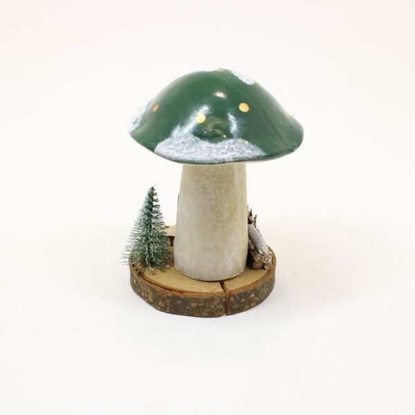 SHUDEHILL Folk Art Christmas Mushroom Toadstool Medium 345574 - Image 2