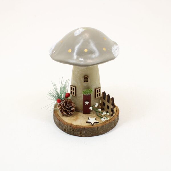 SHUDEHILL Folk Art Christmas Mushroom Toadstool Medium 345574 - Image 5