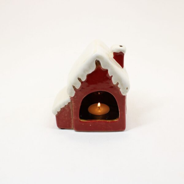 SHUDEHILL Village Pottery Christmas Fairy Light House Tealight 350200 - Image 4